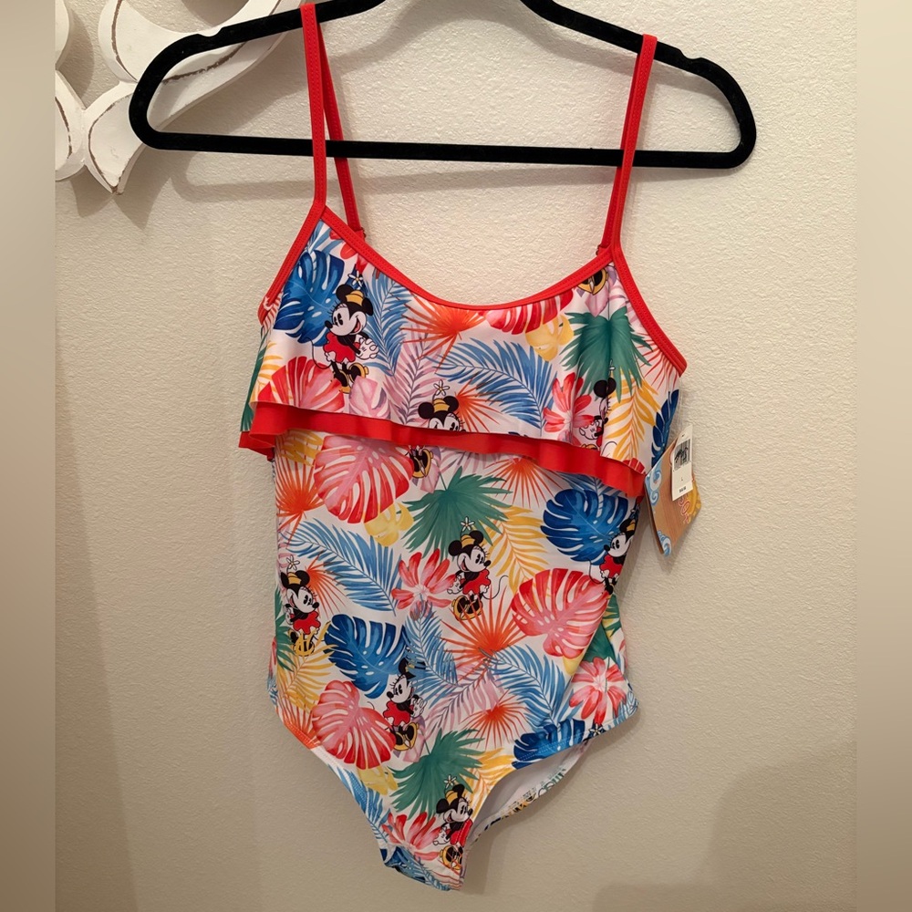 Tropical Minnie Mouse One-Piece Swimsuit